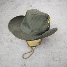 画像1: 50〜60's L.L.Bean 筆記体タグ アラガッシュハット DEADSTOCK (1)