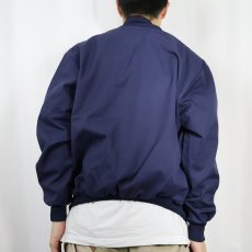 画像3: 80's UNITOG USA製 "NISSAN" ロゴ刺繍 ワークジャケット NAVY XL (3)