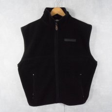 画像1: 90's POLO SPORT Ralph Lauren フリースベスト BLACK L (1)