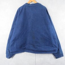 画像2: 80〜90's Robinson Textiles ブランケット付き デニムジャケット 6XL (2)