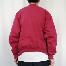 画像3: 90's RUSSELL ATHELETIC USA製 "PRO COTTON" 前Ｖ 無地スウェット M (3)