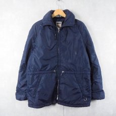 画像1: 70〜80's MIGHTY-MAC USA製 パディングジャケット NAVY SIZE44 (1)