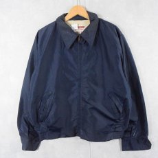 画像1: 70's McGREGOR "Anti-Freeze" ボアライナー スイングトップ NAVY SIZE44 (1)