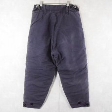 画像2: 50's ROYAL NAVY "SUBMARINE" ARCTIC TROUSERS SIZE 2A (2)