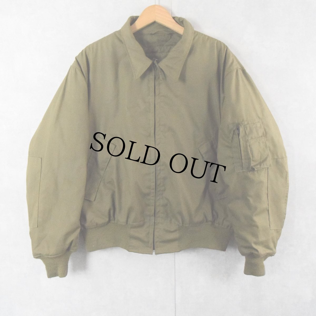 画像1: 民間品 90's ALPHA INDUSTRIES CVC タンカースジャケット X-LARGE REGULAR (1)