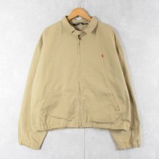 画像1: 90's POLO Ralph Lauren USA製 チンスト付き コットンスイングトップ XL  (1)