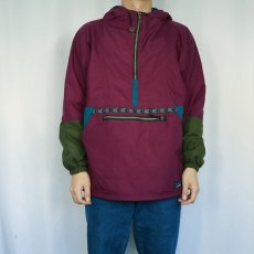 画像2: 90's L.L.Bean " Thinsulate 3M" 中綿入りアノラックパーカー M (2)