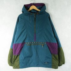 画像1: 90's L.L.Bean " Thinsulate 3M" 中綿入りアノラックパーカー (1)