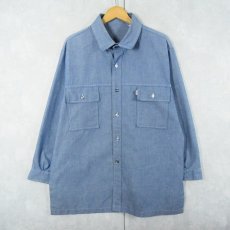 画像1: 70's Levi's PANATELA シャンブレーシャツ (1)