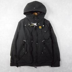 画像1: PARAJUMPERS "USAF 210 RESCUE SQUADRON" フライトジャケット BLACK LARGE (1)