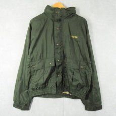 画像1: 90's Lakestream by HODGMAN ナイロンフィッシングジャケット OLIVE L (1)