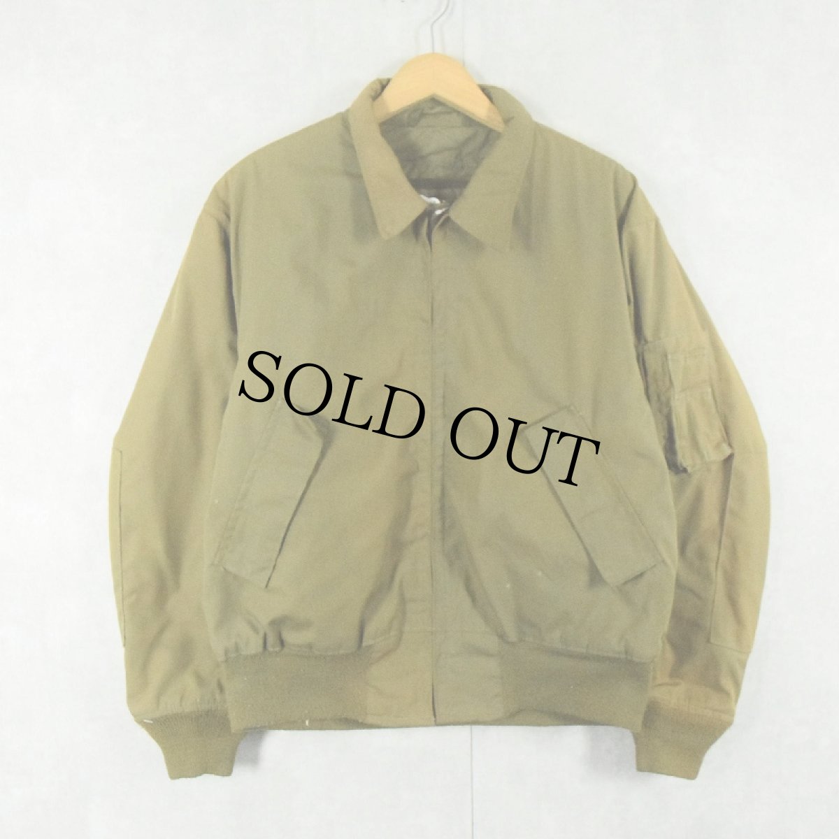 画像1: 民間品 90's ALPHA INDUSTRIES,INC CVC タンカースジャケット LARGE-REGULAR (1)