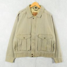 画像1: Levi's "A-2 TYPE" コットンフライトジャケット L (1)