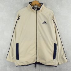 画像1: 2000's adidas 切り替えデザイン サイドラインジャケット M (1)