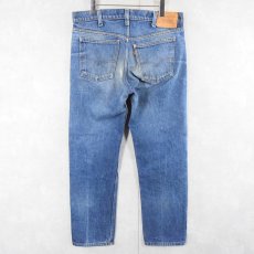 画像2: 80's Levi's 20505-0217 USA製 オレンジタブ デニムパンツ W88 (2)