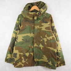 画像1: 90's U.S.MILITARY ECWCS ウッドランドカモパーカ MEDIUM X-SHORT (1)