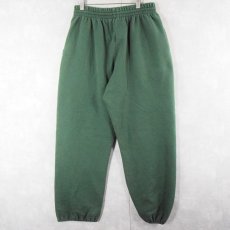 画像2: RUSSELATHLETICS PRO COTTON ロゴパッチ付き 無地スウェットパンツ XXL (2)