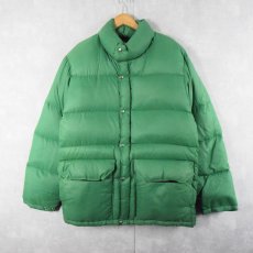 画像1: 70's THE NORTH FACE 茶タグ ダウンジャケット XL (1)