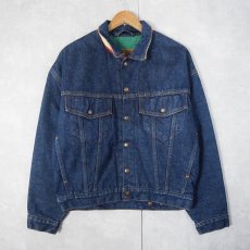 画像1: 90's Levi's リーバイス 70617-0291 リバーシブル デニムジャケット SMALL (1)