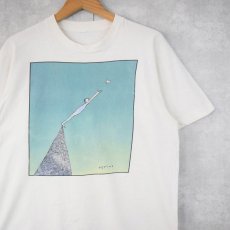 画像1: 90's Richard Stain "Man Reaching For A Star" アートプリントTシャツ (1)