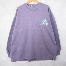 画像1: ブート adidas EQUIPMENT ロゴ刺繍 フェードスウェット (1)