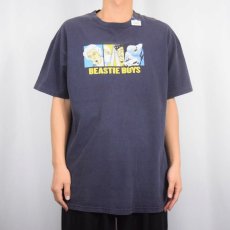 画像2: 90's BEASTIE BOYS "Body Movin'"  ヒップホップTシャツ NAVY (2)