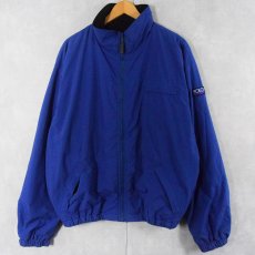 画像1: 90's Ralph Lauren "POLO SPORT" パッチ付き フリースライナー ナイロンジャケット XL (1)