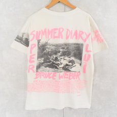 画像2: 80's BRUCE WEBER USA製 "SUMMER DIALY" フォトプリントTシャツ XL (2)