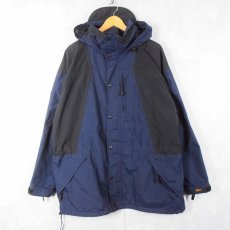 画像1: 90's REI GORE-TEX マウンテンパーカー NAVY L (1)