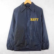 画像1: 70's ARTEX "NAVY" ボアライナー コーチジャケット NAVY XS (1)