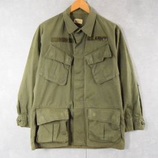 画像1: 60's U.S.ARMY ジャングルファティーグジャケット 4th SMALL-SHORT (1)