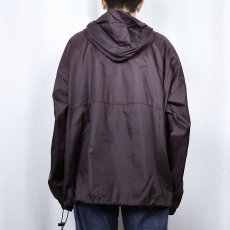 画像3: 90's J.CREW ナイロンアノラックパーカー PURPLE XL (3)