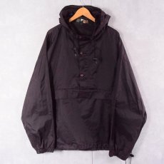 画像1: 90's J.CREW ナイロンアノラックパーカー PURPLE XL (1)