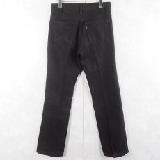 画像2: 90's Levi's USA製 "STA-PREST" PANTS BLACK W30 (2)