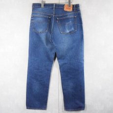 画像2: 90's Levi's 501 USA製 デニムパンツ W35 (2)