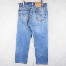 画像2: 80's Levi's 505 オレンジタブ デニムパンツ W34 (2)