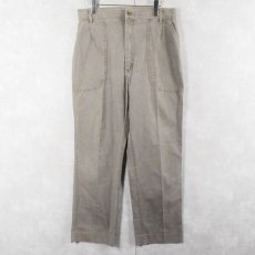 画像4: 80's L.L.Bean USA製 コットンパンツ W32 (4)