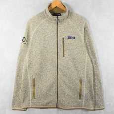 画像1: 2010's Patagonia "NORTHWAY" 刺繍入り ベターセーター L (1)