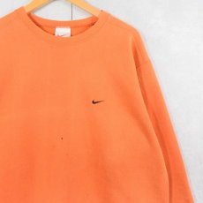 画像1: NIKE ロゴ刺繍 スウェット L (1)