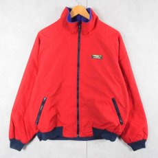 画像1: 80's L.L.Bean USA製 "Warm-up Jacket" フリースライナー シェルドジャケット XL (1)