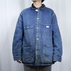 画像2: 60's Sears WORK WEAR ブランケット付き デニムカバーオール  (2)