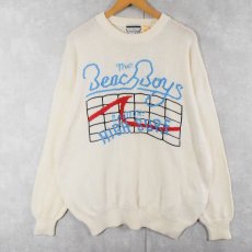 画像1: 80〜90's The Beach Boys コットンニトセーター XL (1)