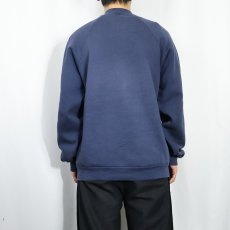 画像3: 90's FRUIT OF THE LOOM ロゴプリントスウェット NAVY XL (3)