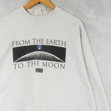 画像1: HBO "FROM THE EARTH TO THE MOON" テレビドラマ プリントスウェット XL (1)