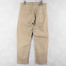 画像2: 90's Levi's SILVER TAB CANADA製 "Relaxed" コットンダックパンツ W32 (2)