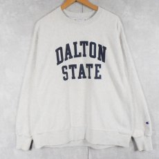 画像1: 2000's Champion REVERSE WEAVE "DALTON STATE" プリントスウェット XL (1)