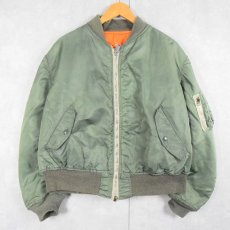 画像3: 民間品 ALPHA INDUSTRIES "MA-1 TYPE" フライトジャケット XL (3)