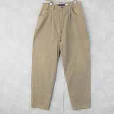 画像3: 90's Levi's SILVER TAB USA製 "BAGGY" カラーデニムパンツ W35 (3)