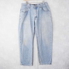 画像1: 90〜2000's Levi's SILVER TAB "straight + relaxed" デニムパンツ W34 (1)