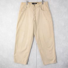 画像1: 90's Levi's SILVER TAB USA製 "baggy" チノトラウザーズ W35 (1)